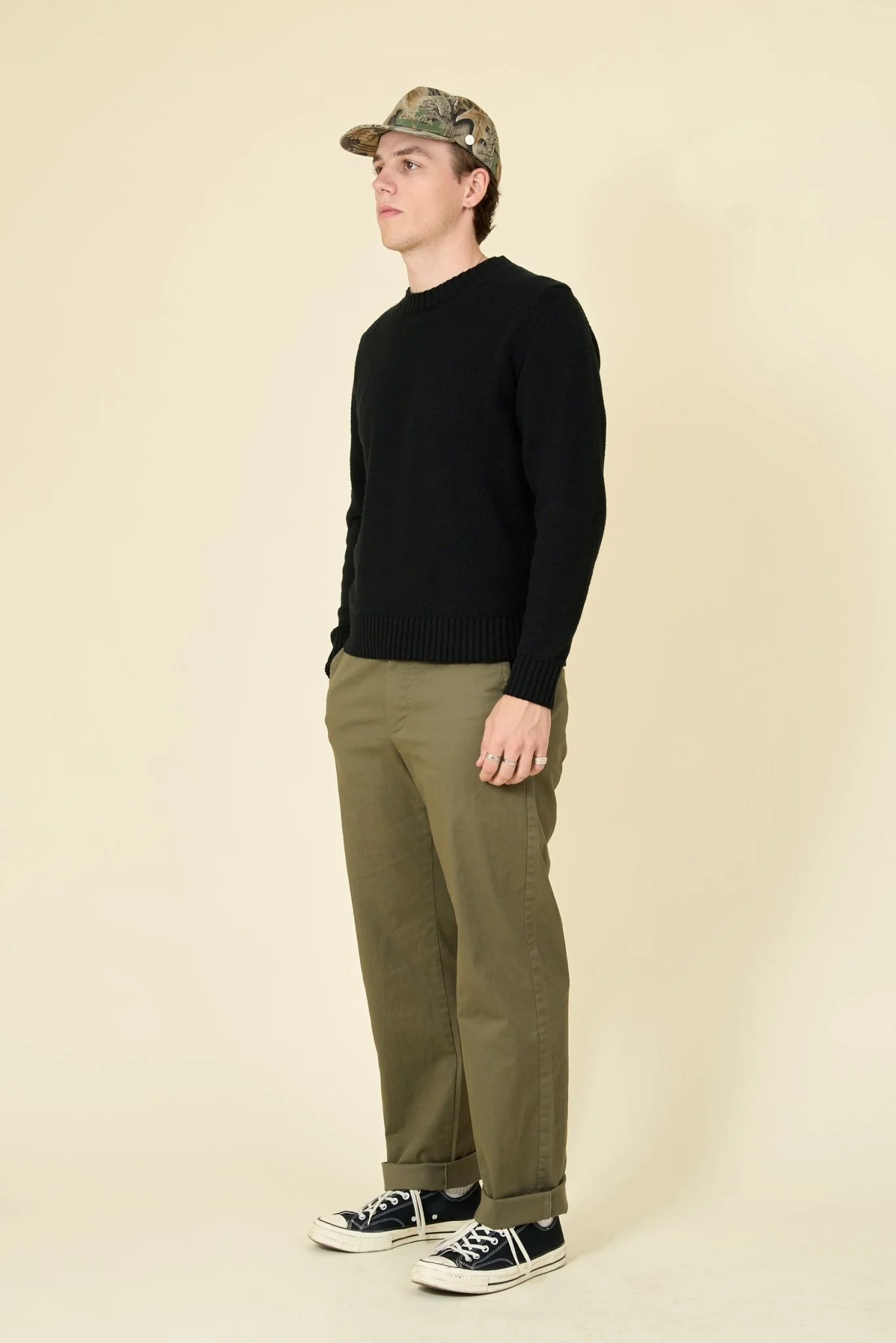 Rats LL Chino Pants - Khaki - Image 4