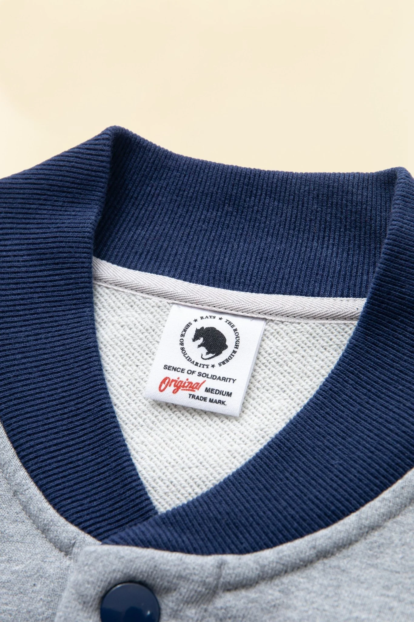 Rats Pharaoh Sweat Jacket - Grey - Image 5