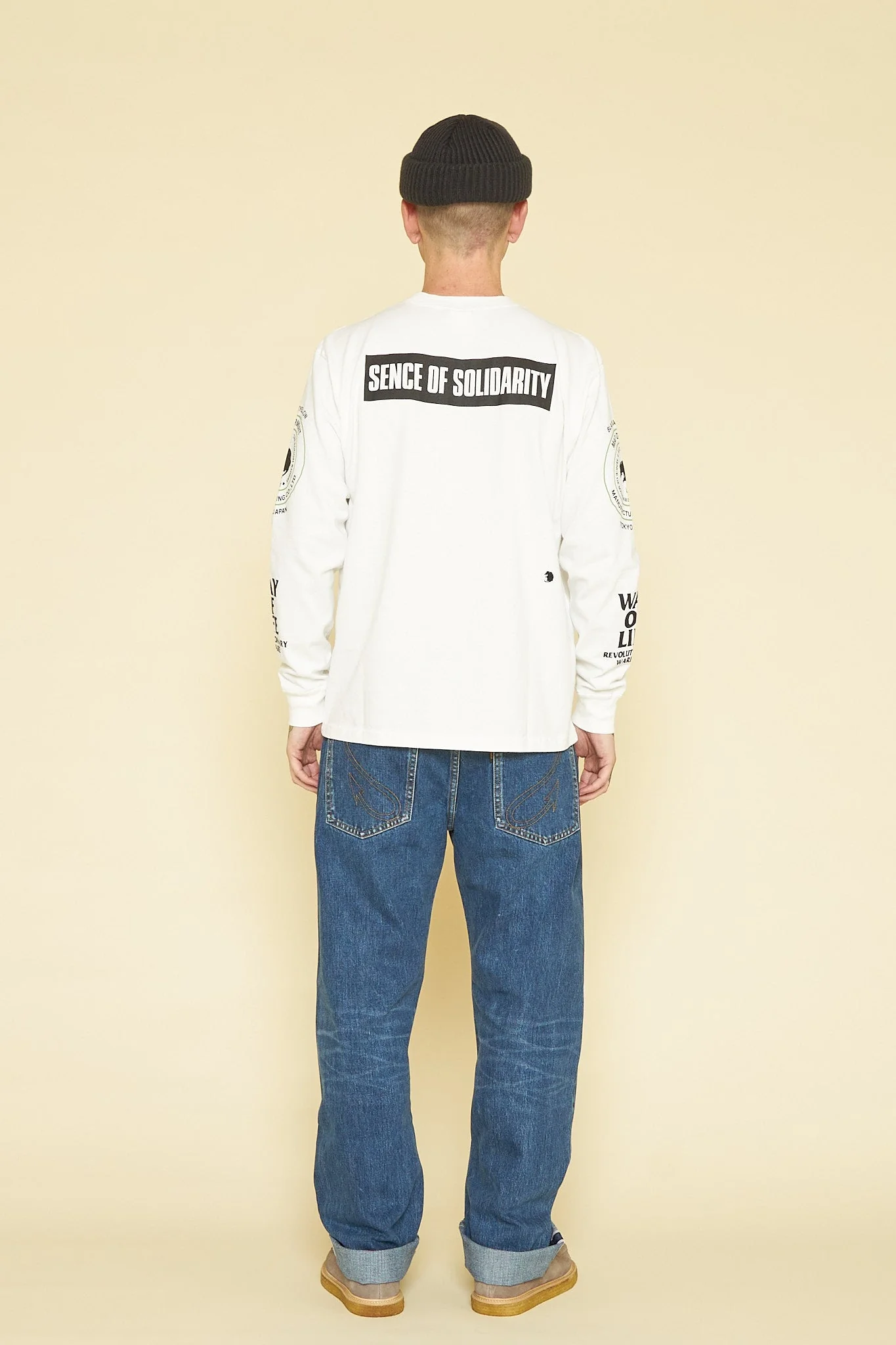 Rats Two Wheel Long Sleeve - White / Green - Image 12