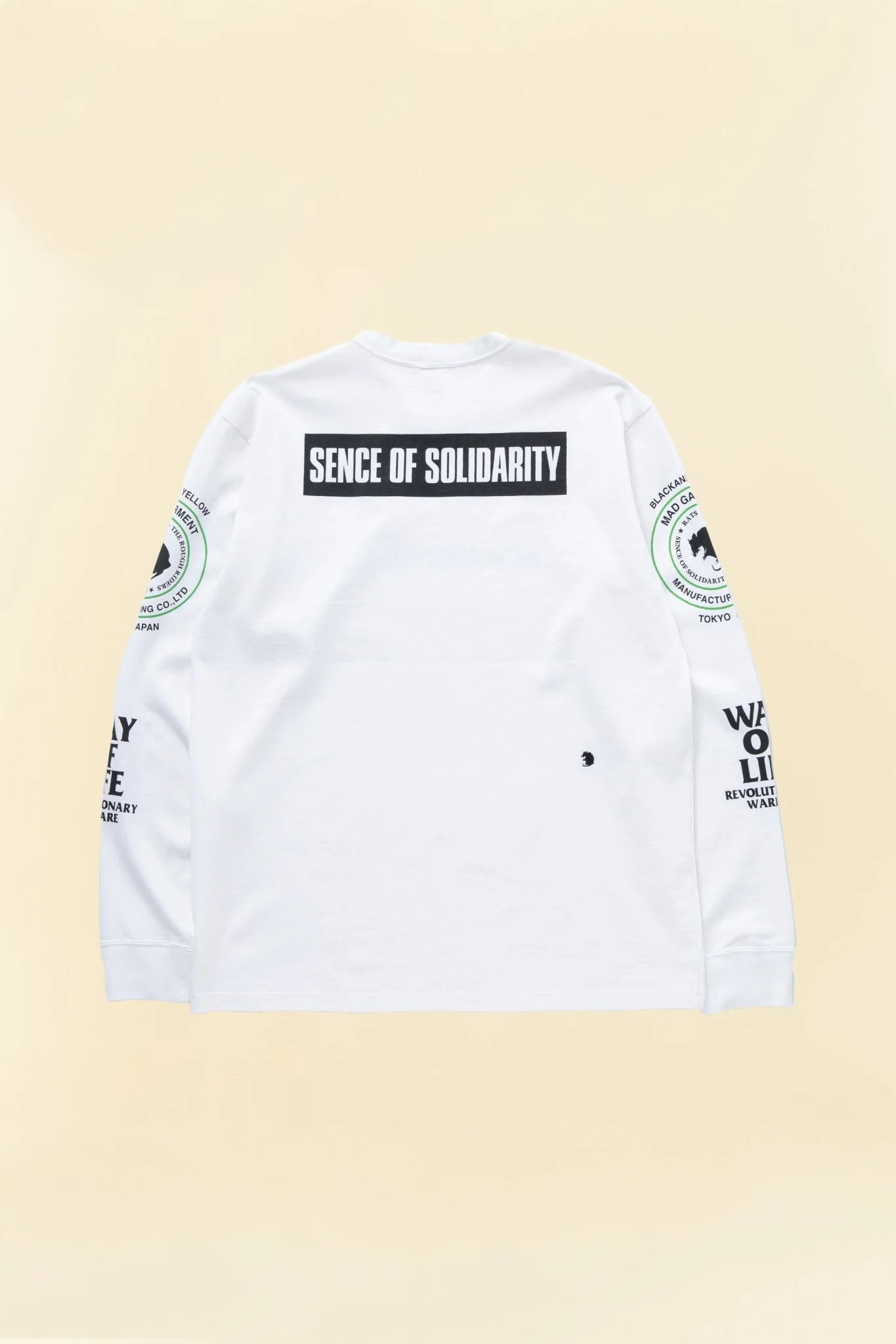 Rats Two Wheel Long Sleeve - White / Green - Image 3