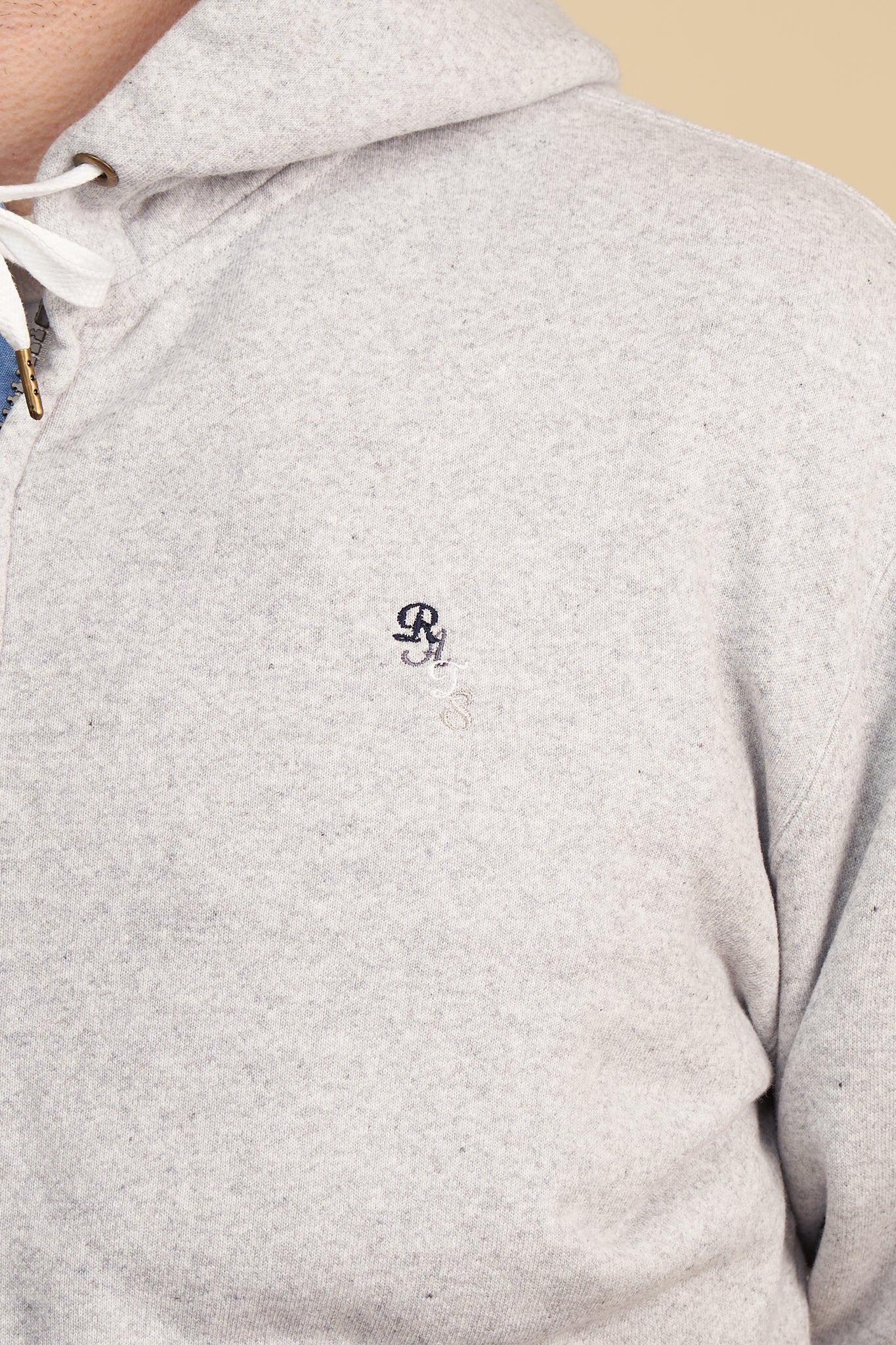 Rats Zip Hoodie - Gray - Image 3
