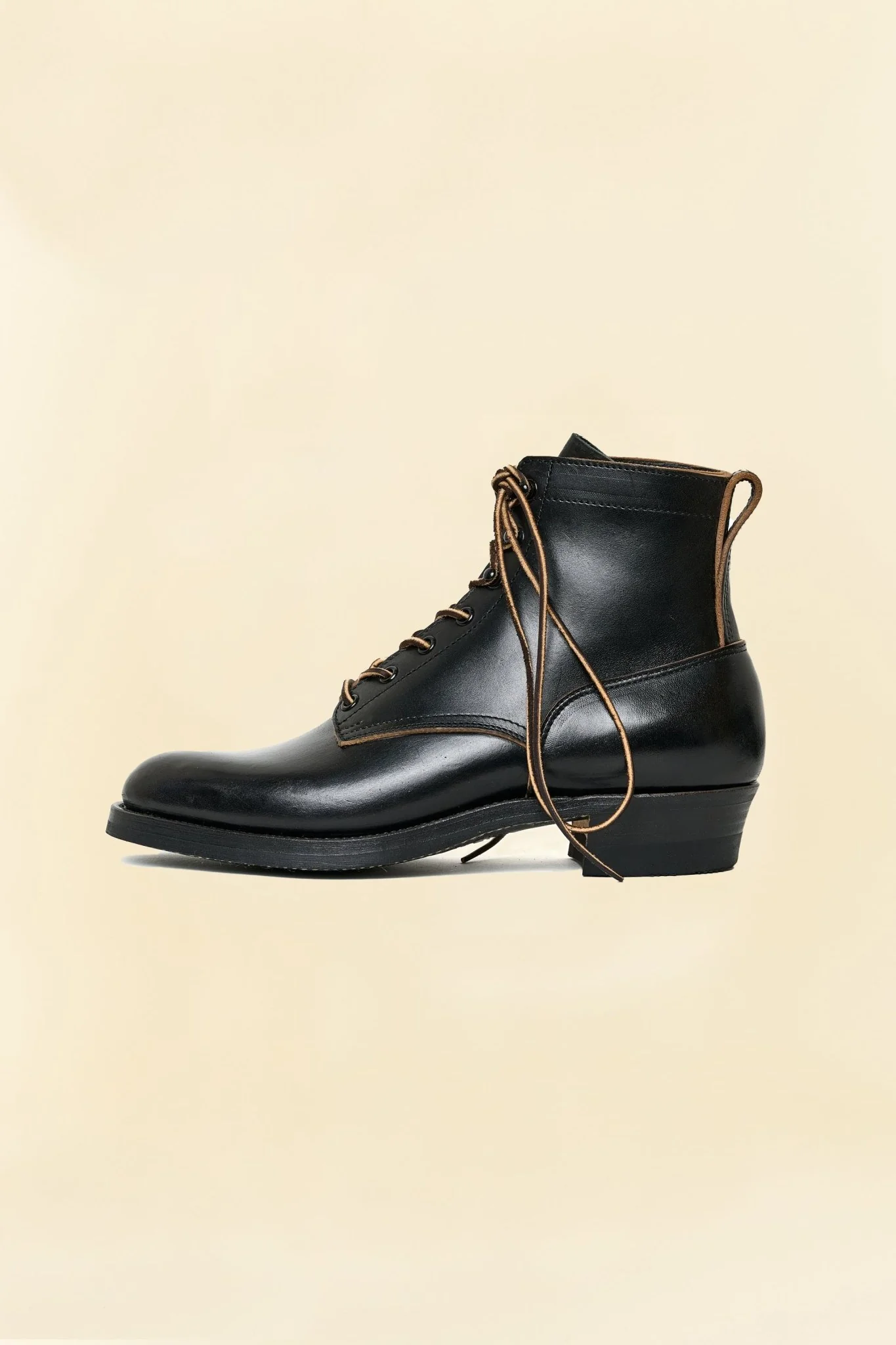 Rolling Dub Trio Griffin Boot - Black Horsebutt - Image 4
