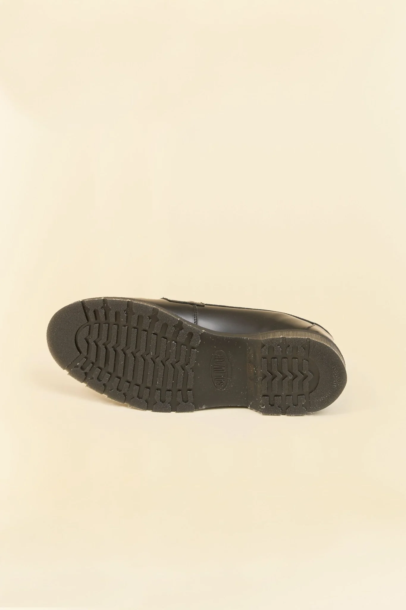 Solovair Penny Loafer - Black Hi Shine - Image 6