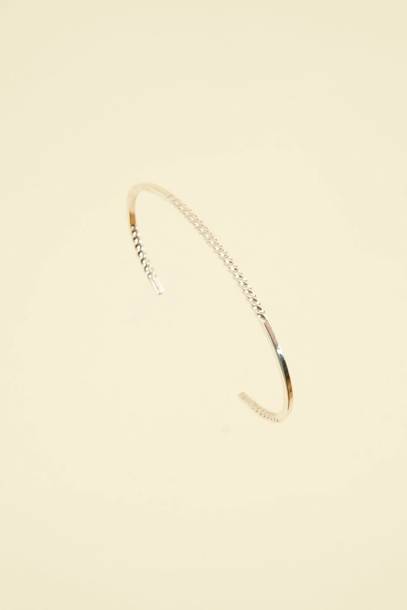 SunKu Twist Bangle - Silver - Image 4