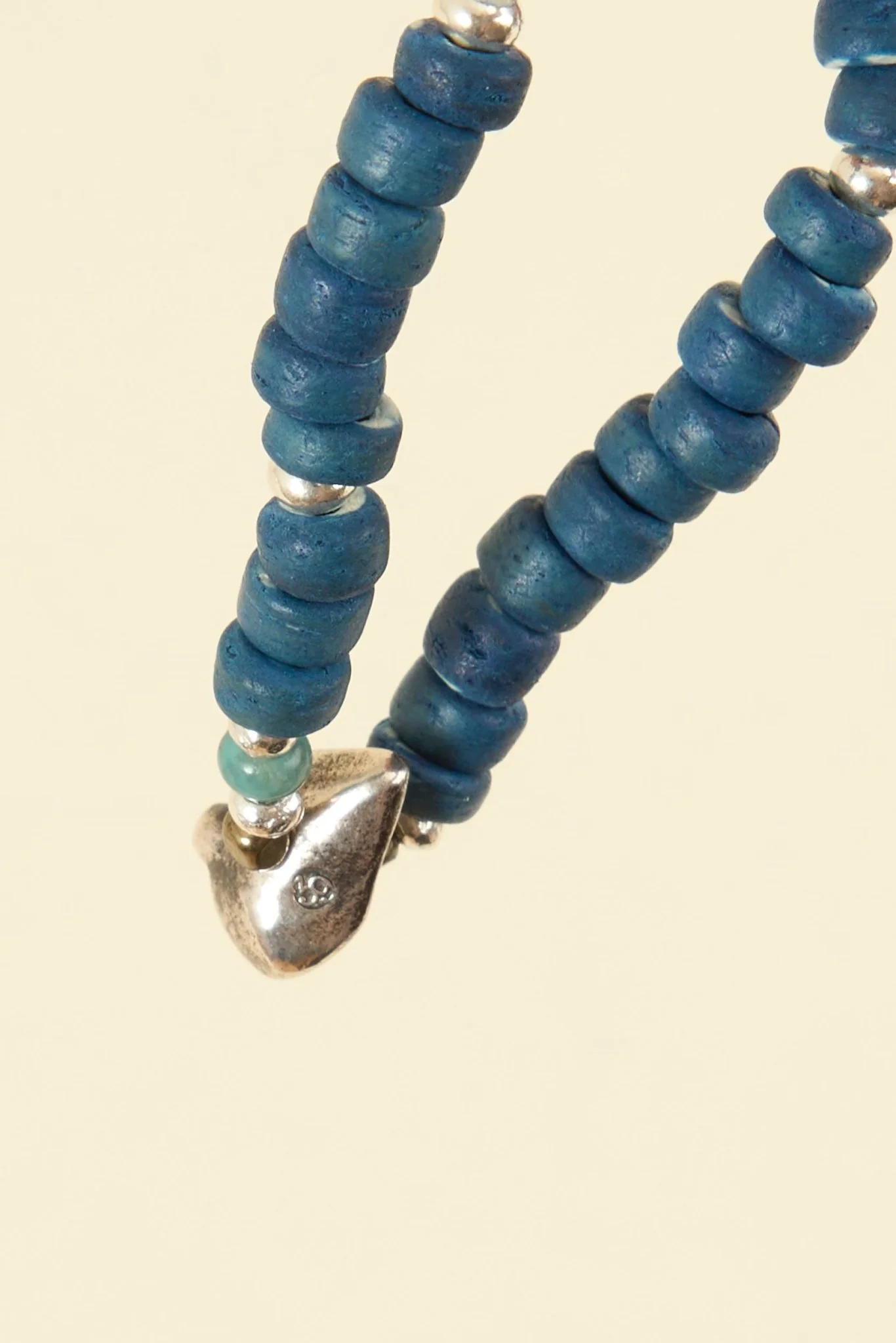 SunKu Indigo Dye Medium Beads Bracelet - Image 3