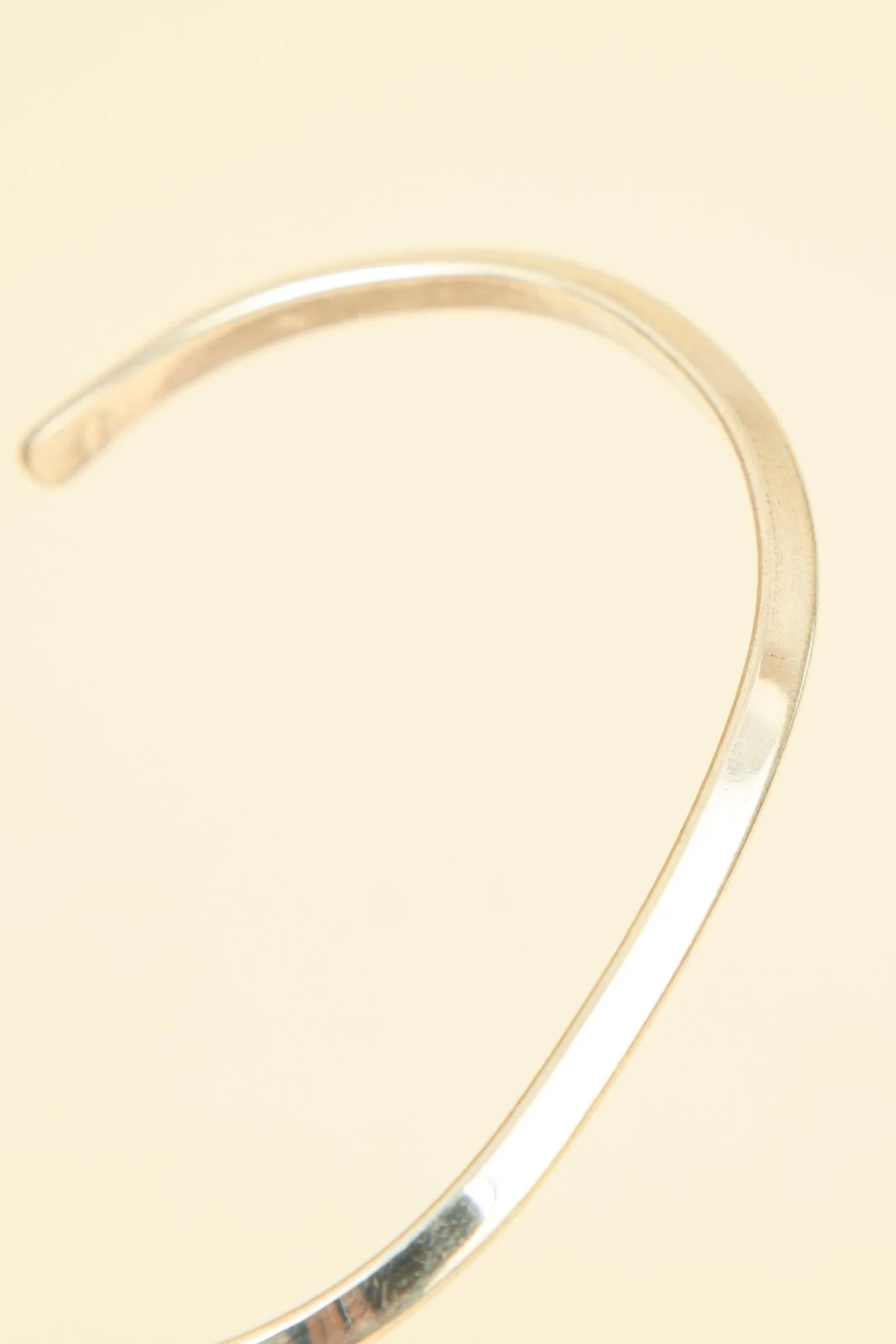 SunKu Triangle Bangle Small - Silver - Image 2