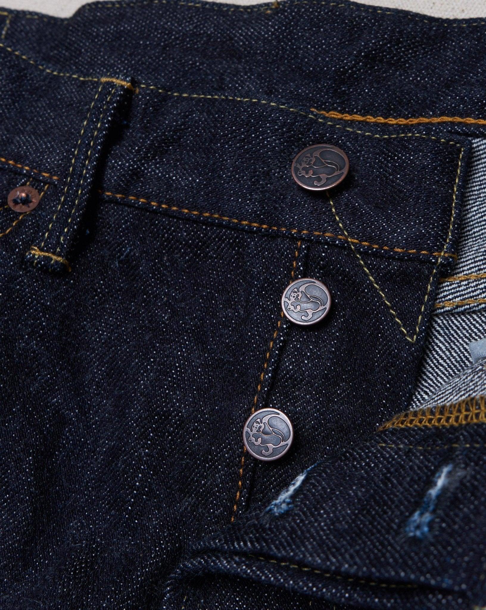 Tanuki 16.5oz RCHT Red Cast High Rise Tapered Selvedge Denim - Image 9
