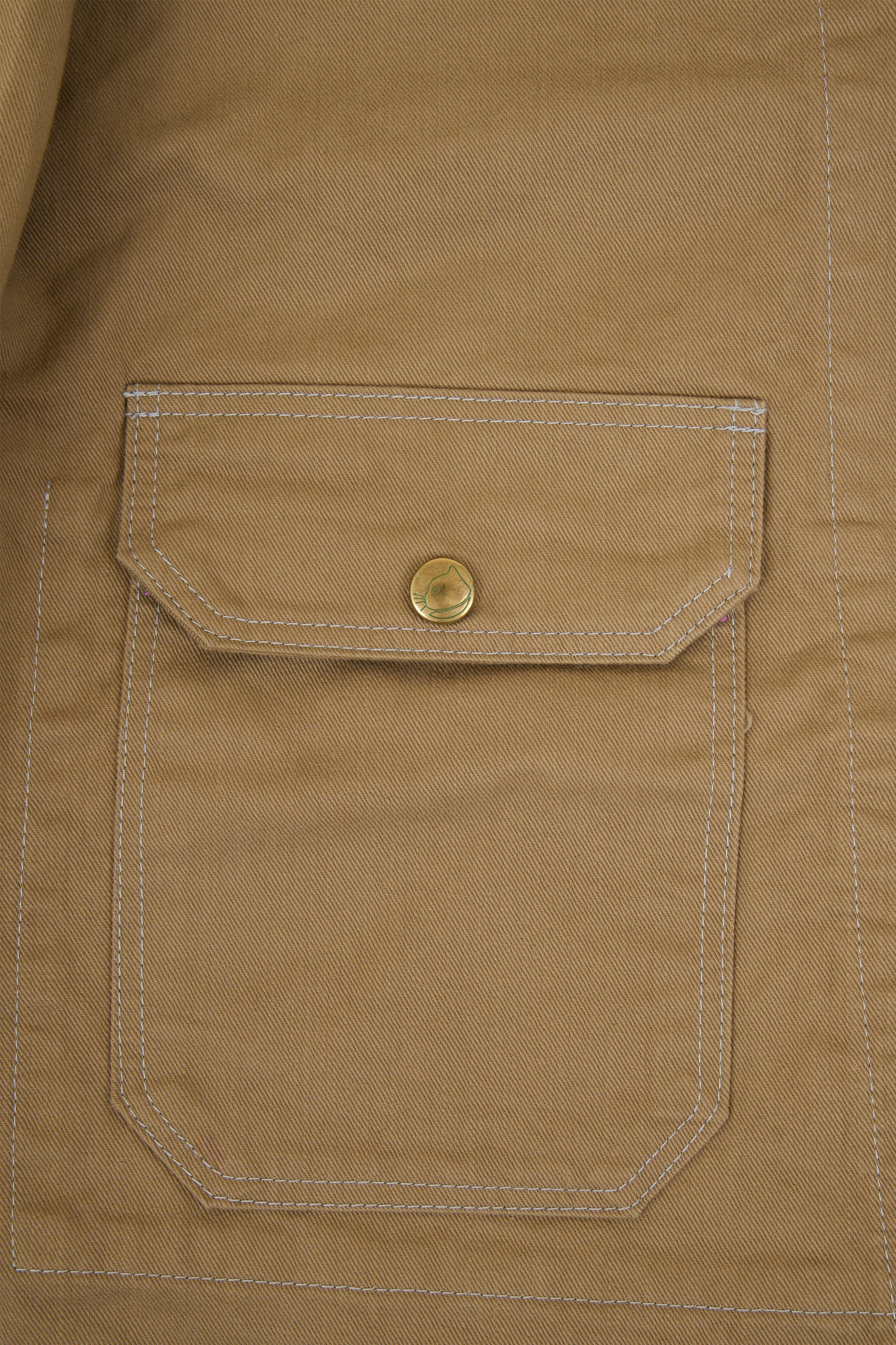 TCB Jeans Cat Head Jacket - Khaki Drill - Image 10