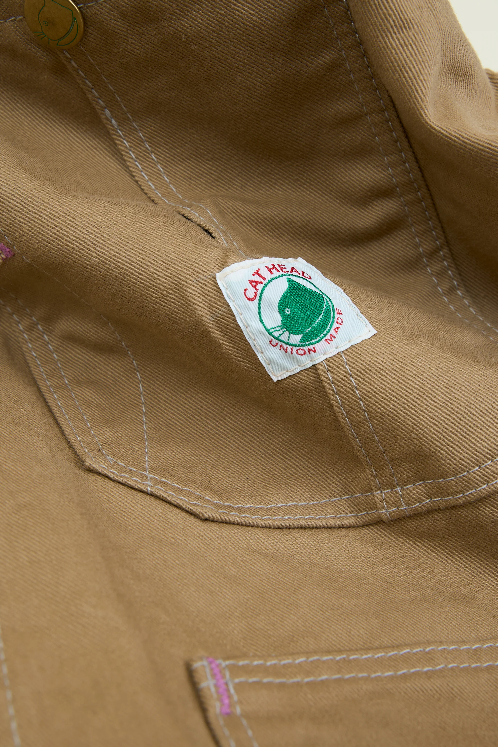 TCB Jeans Cat Head Jacket - Khaki Drill - Image 12