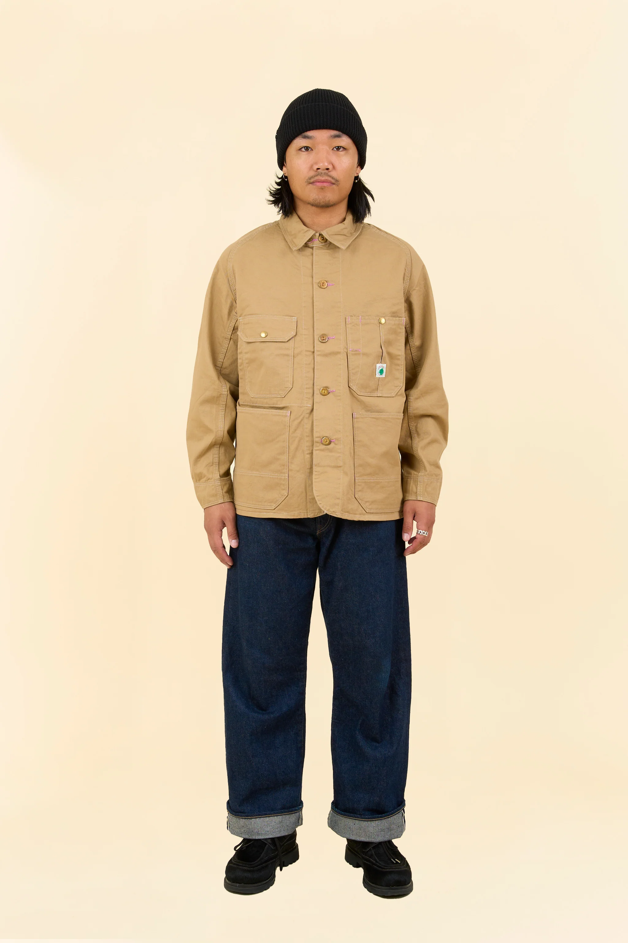 TCB Jeans Cat Head Jacket - Khaki Drill - Image 2