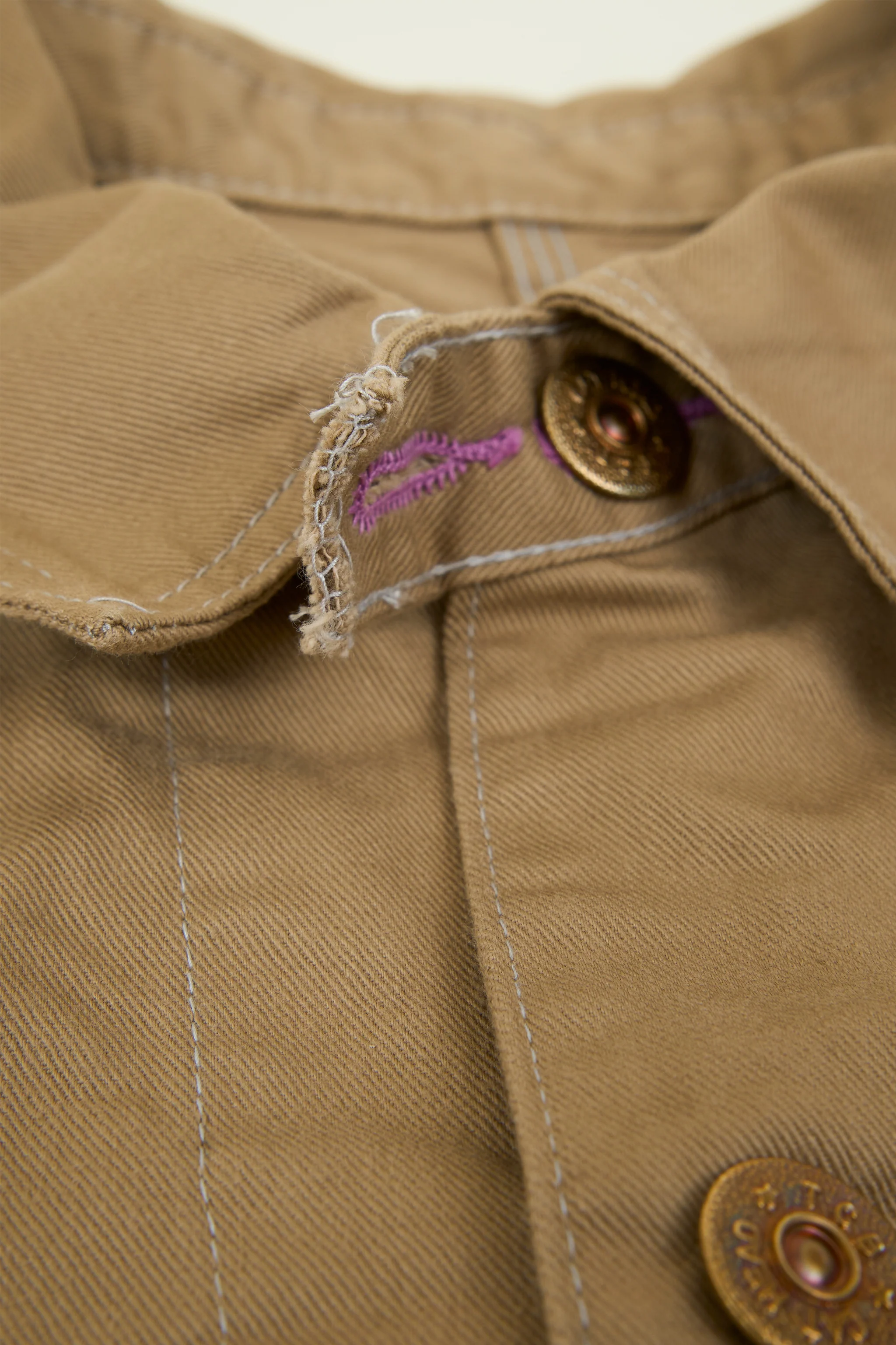 TCB Jeans Cat Head Jacket - Khaki Drill - Image 7