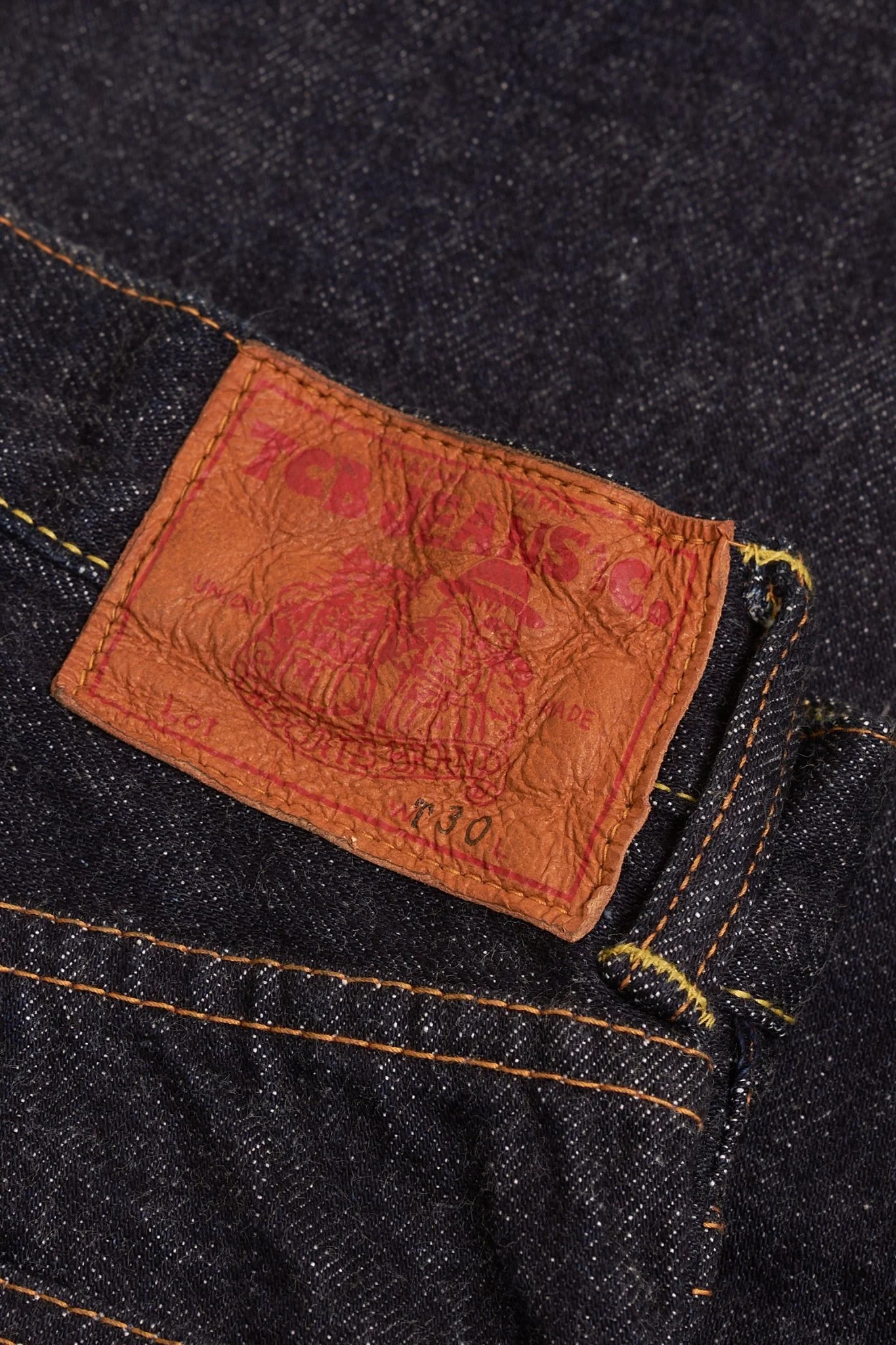 TCB Jeans Slim T 50's XX Medium Rise Slim-Tapered Denim - 13.5oz - Image 3