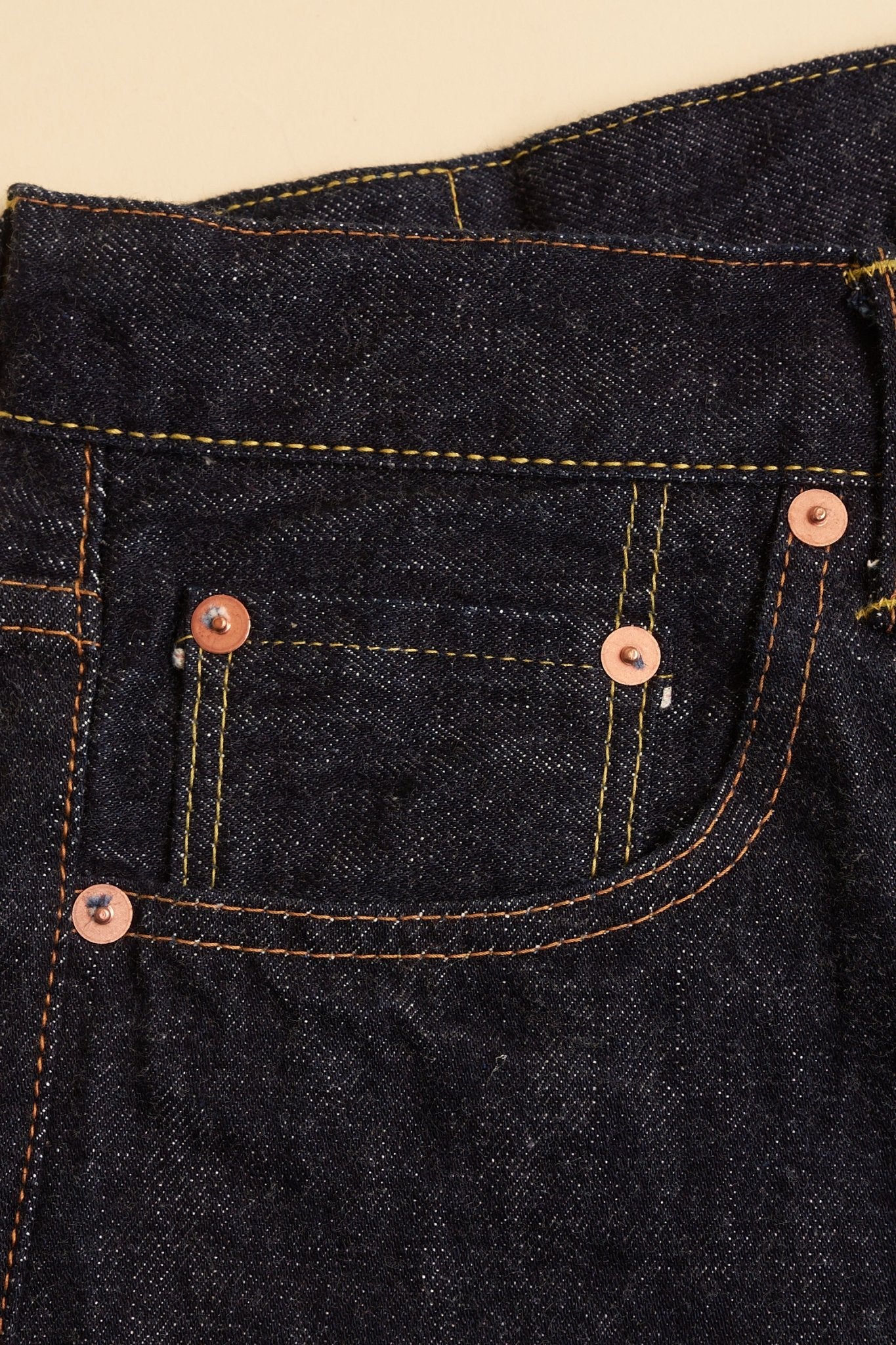 TCB Jeans Slim T 50's XX Medium Rise Slim-Tapered Denim - 13.5oz - Image 7