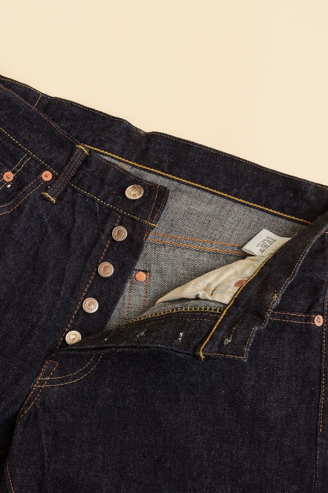 TCB Jeans Slim T 50's XX Medium Rise Slim-Tapered Denim - 13.5oz - Image 9