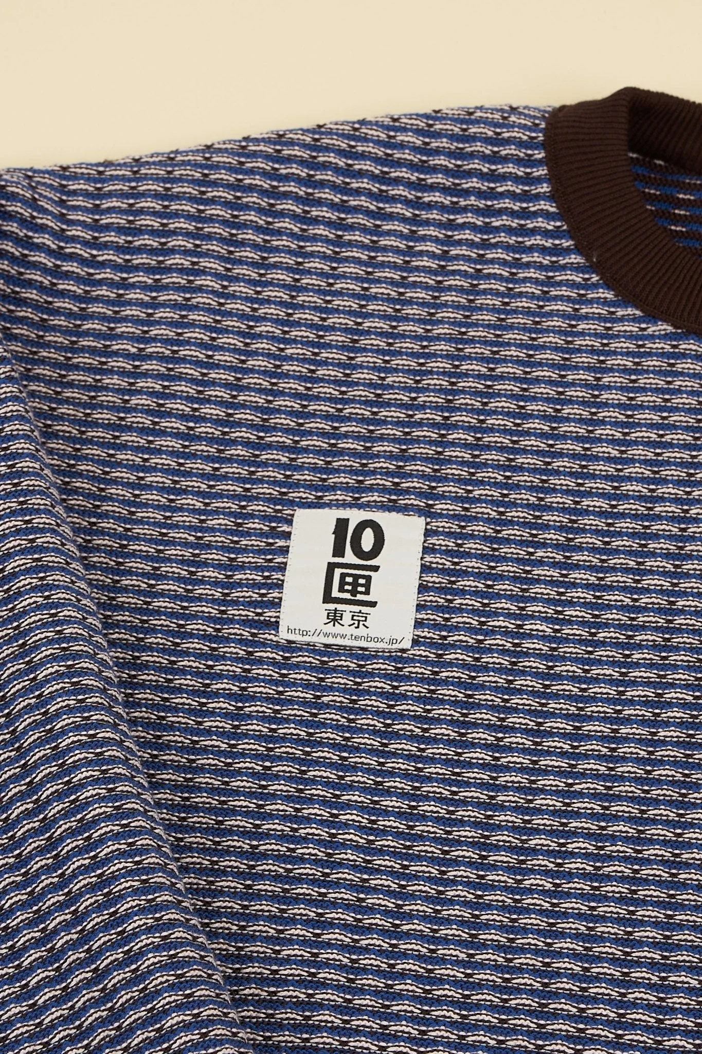 TENBOX Chameleon Reversible Sweater - Blue / Pink / Brown - Image 6