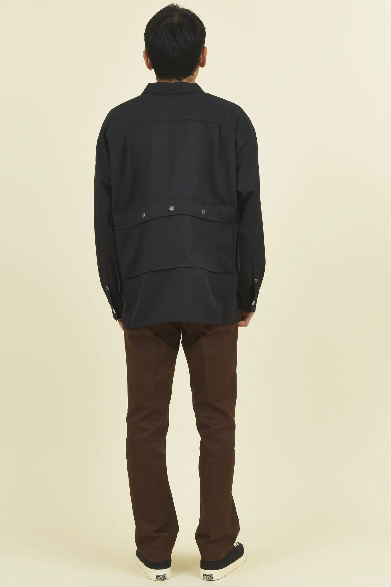 TENBOX D.D. Overshirt - Black - Image 3