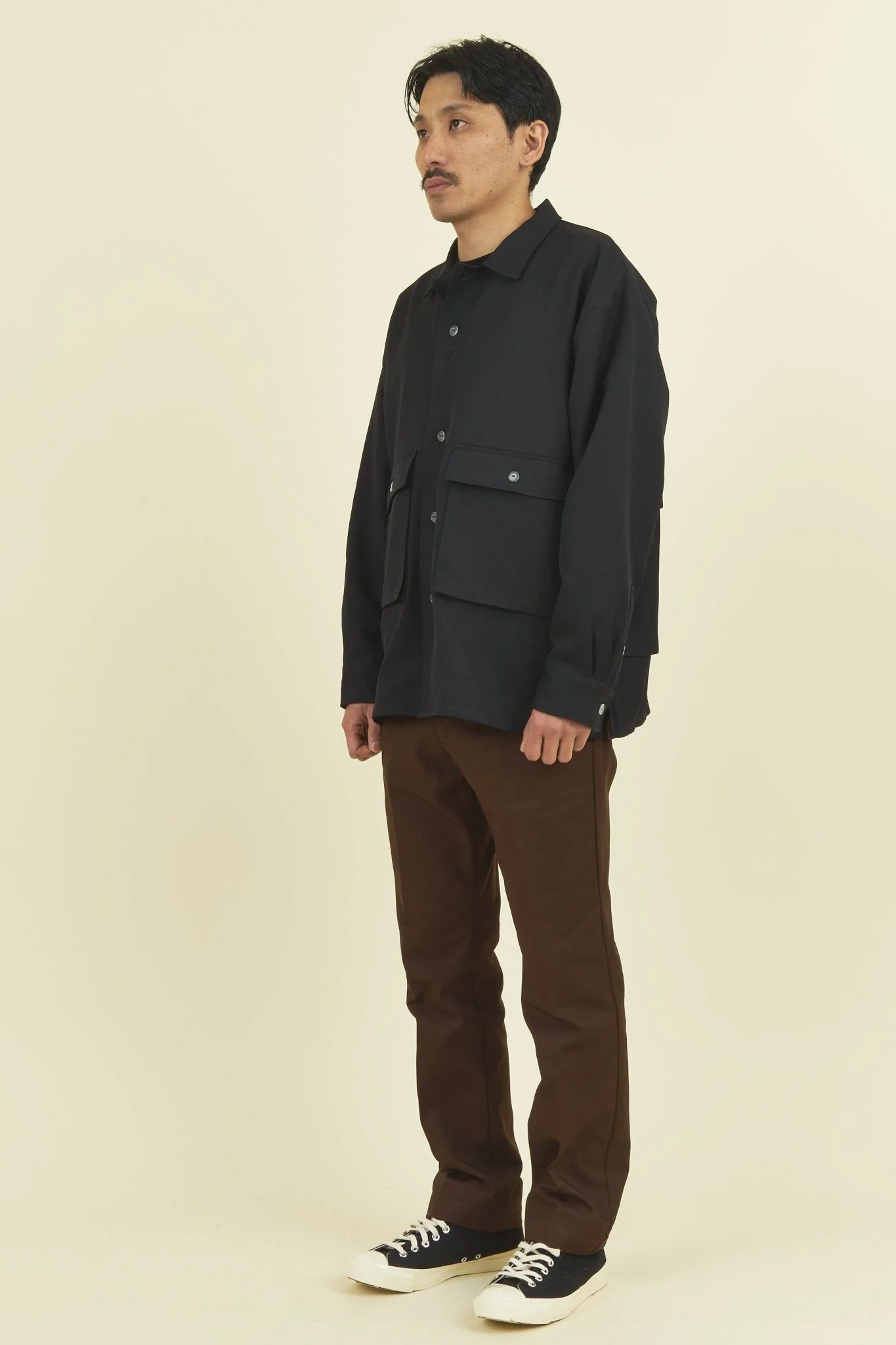 TENBOX D.D. Overshirt - Black - Image 5