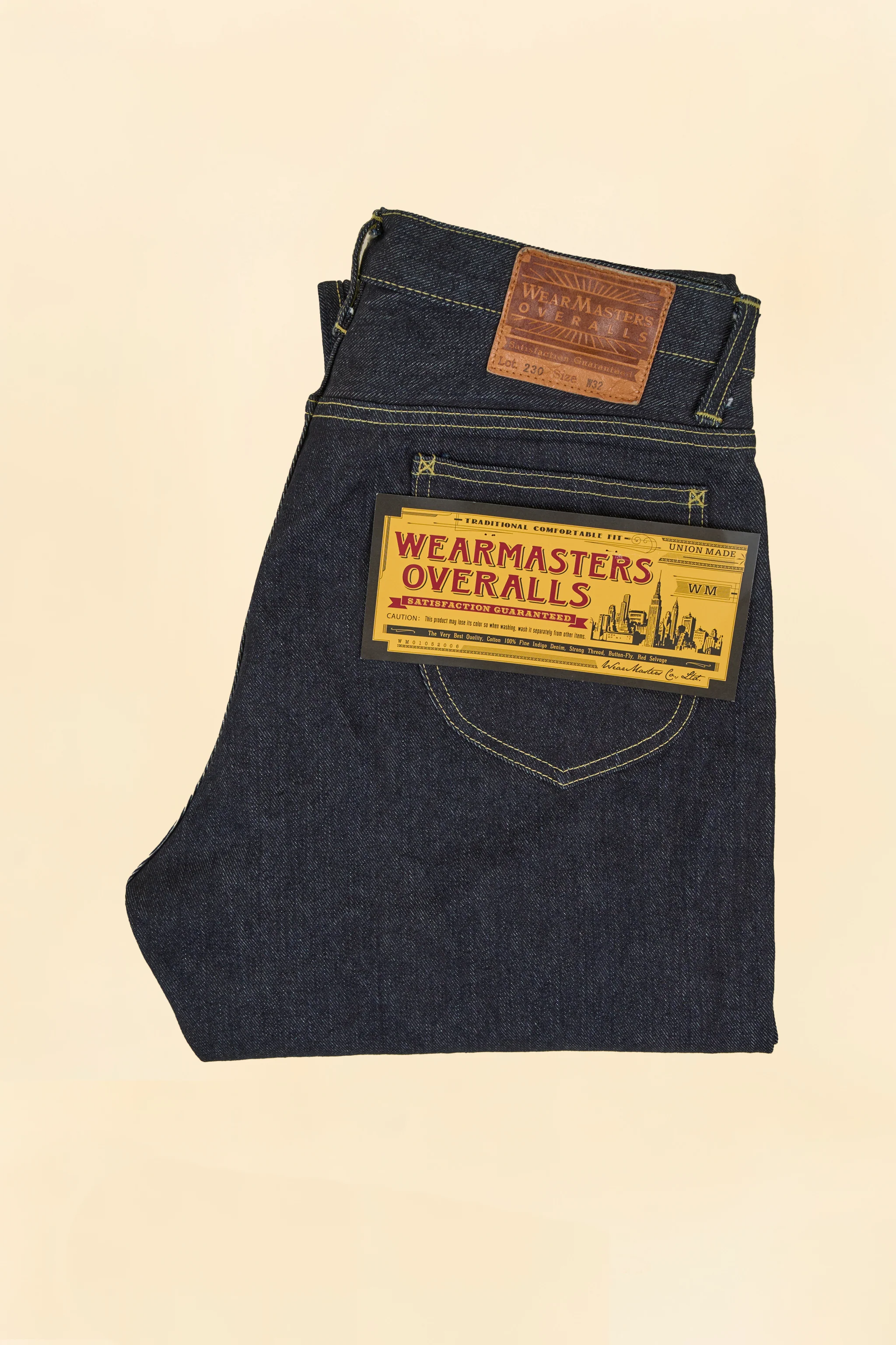 Wearmasters Lot.230 Left Hand Denim - 14oz.