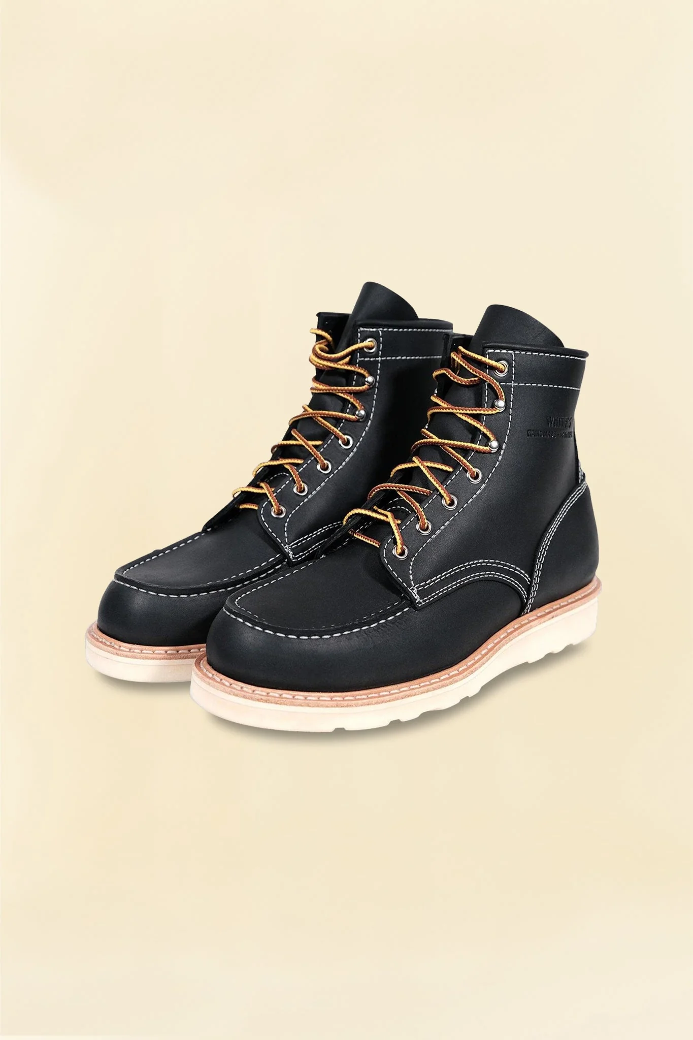 White's Boots Perry Moc Toe - Black - Image 2
