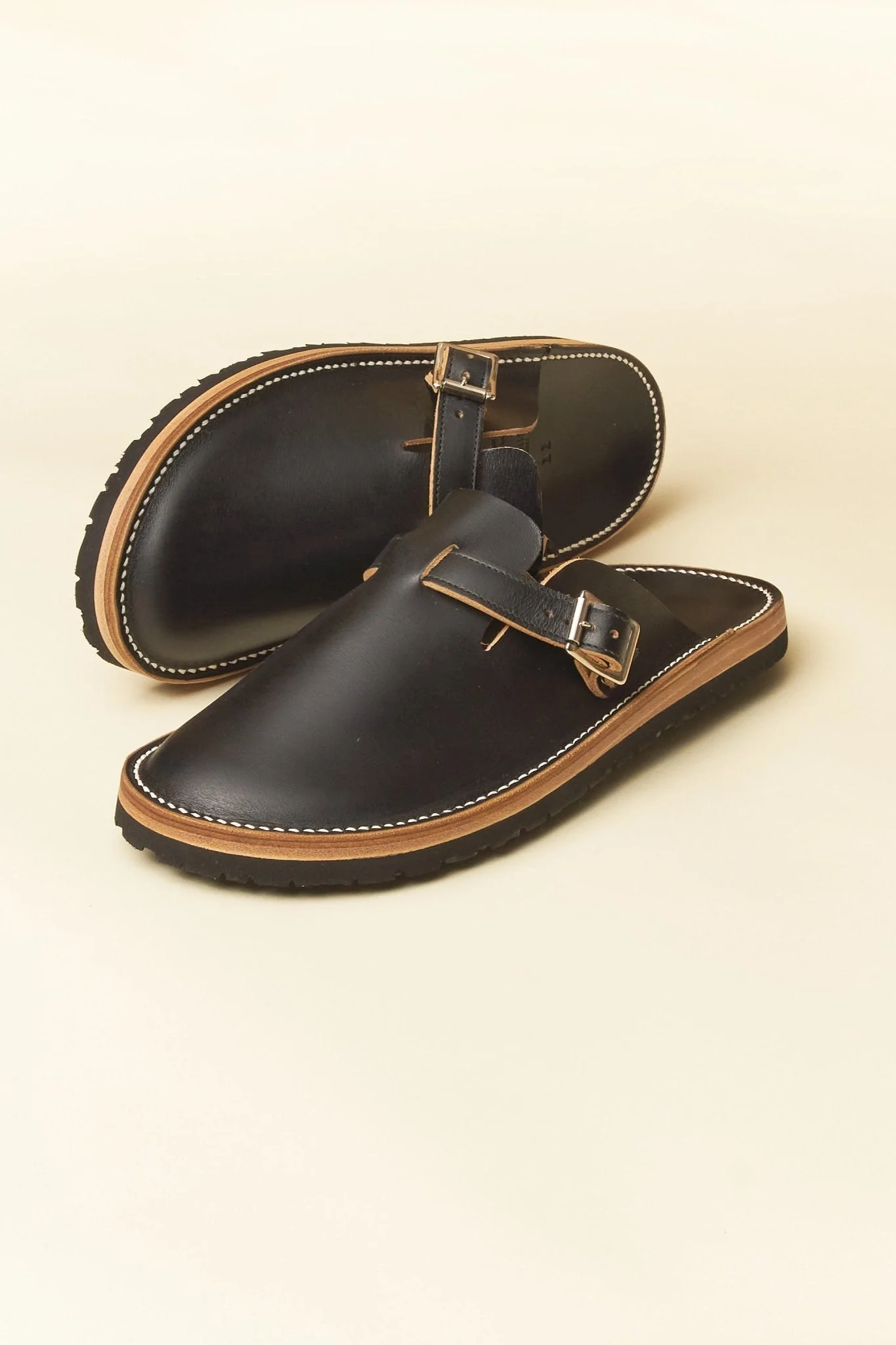 Zerrows Slit Sandal - Black - Image 5