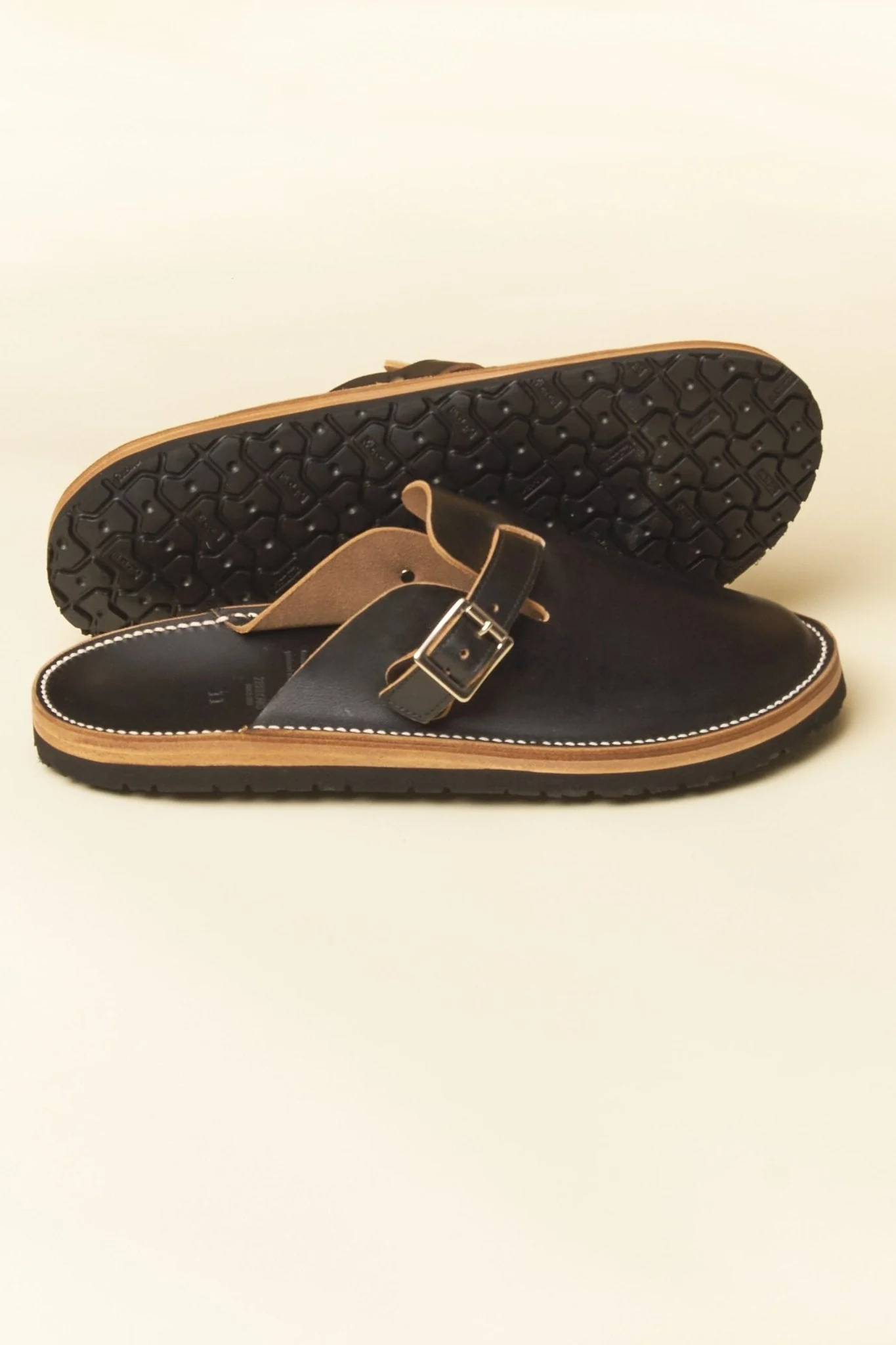 Zerrows Slit Sandal - Black - Image 6