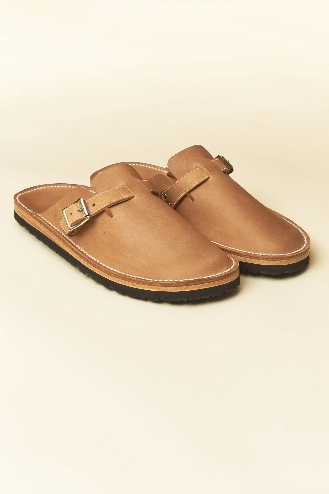 Zerrows Slit Sandal - Natural